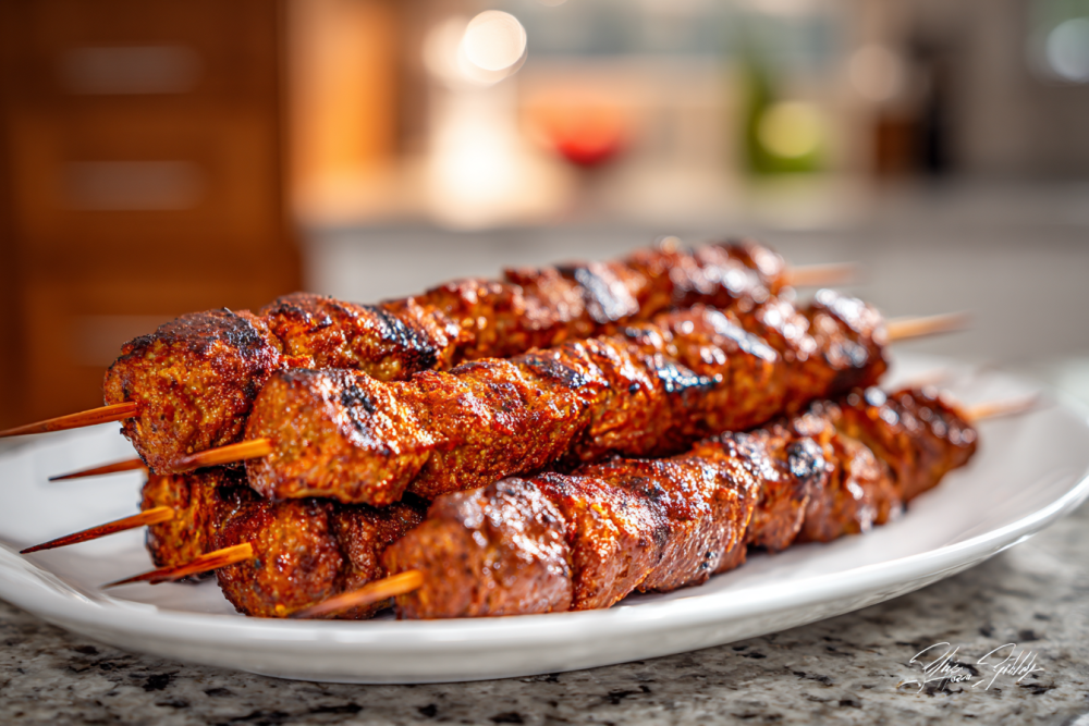 Grilled Tortilla Skewers with Spiced Beef: Your New Favorite Kebab