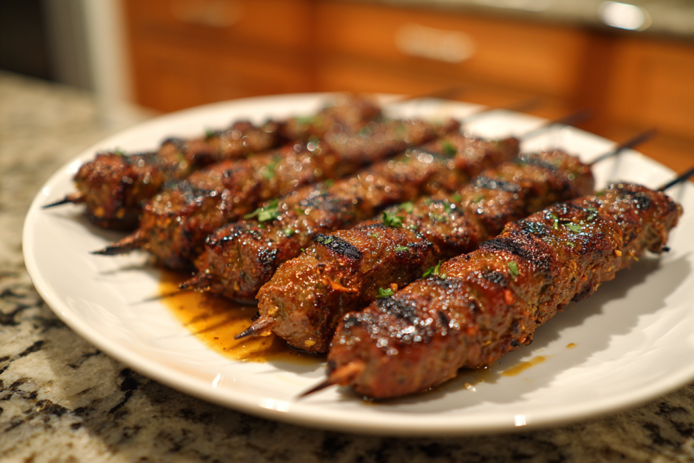 Grilled Tortilla Skewers with Spiced Beef: Your New Favorite Kebab