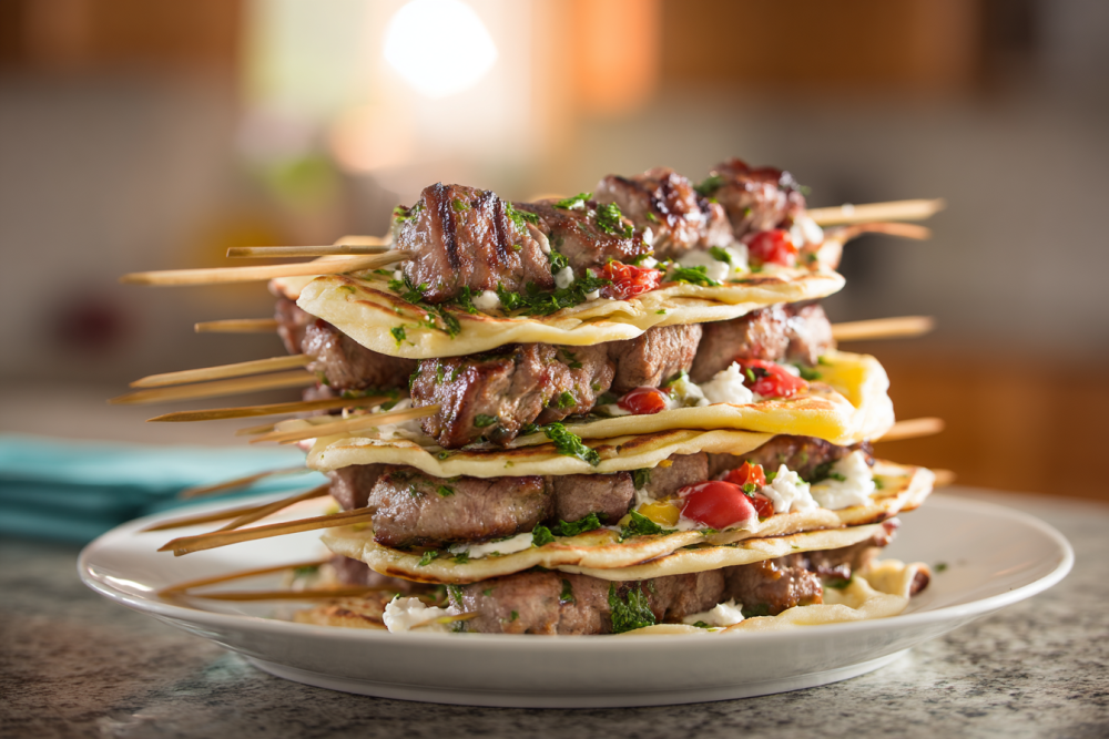 Grilled Tortilla Skewers with Spiced Beef: Your New Favorite Kebab Mash-up