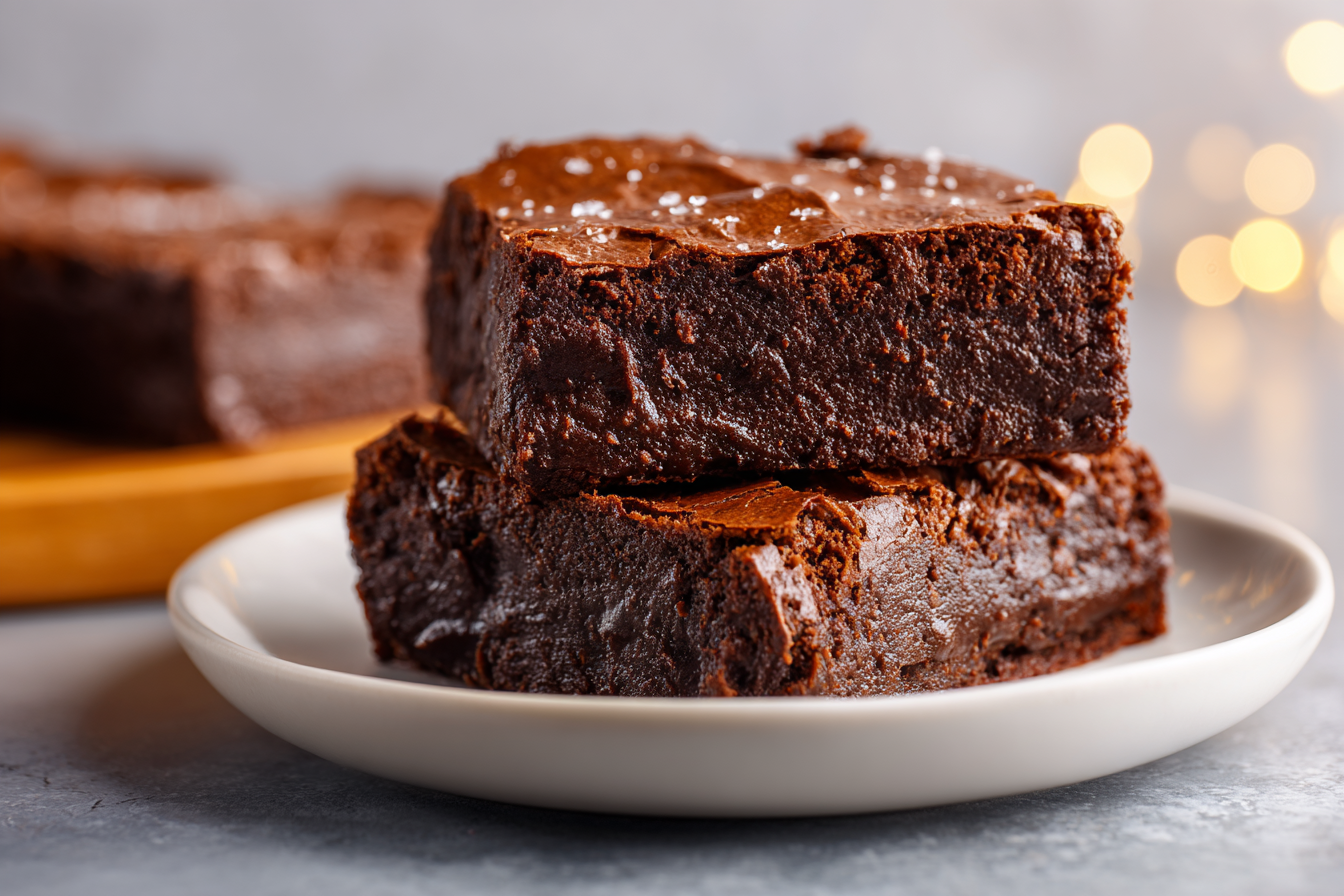 Guilt-Free Chocolate Bliss: Luscious No Sugar Greek Yogurt Brownies