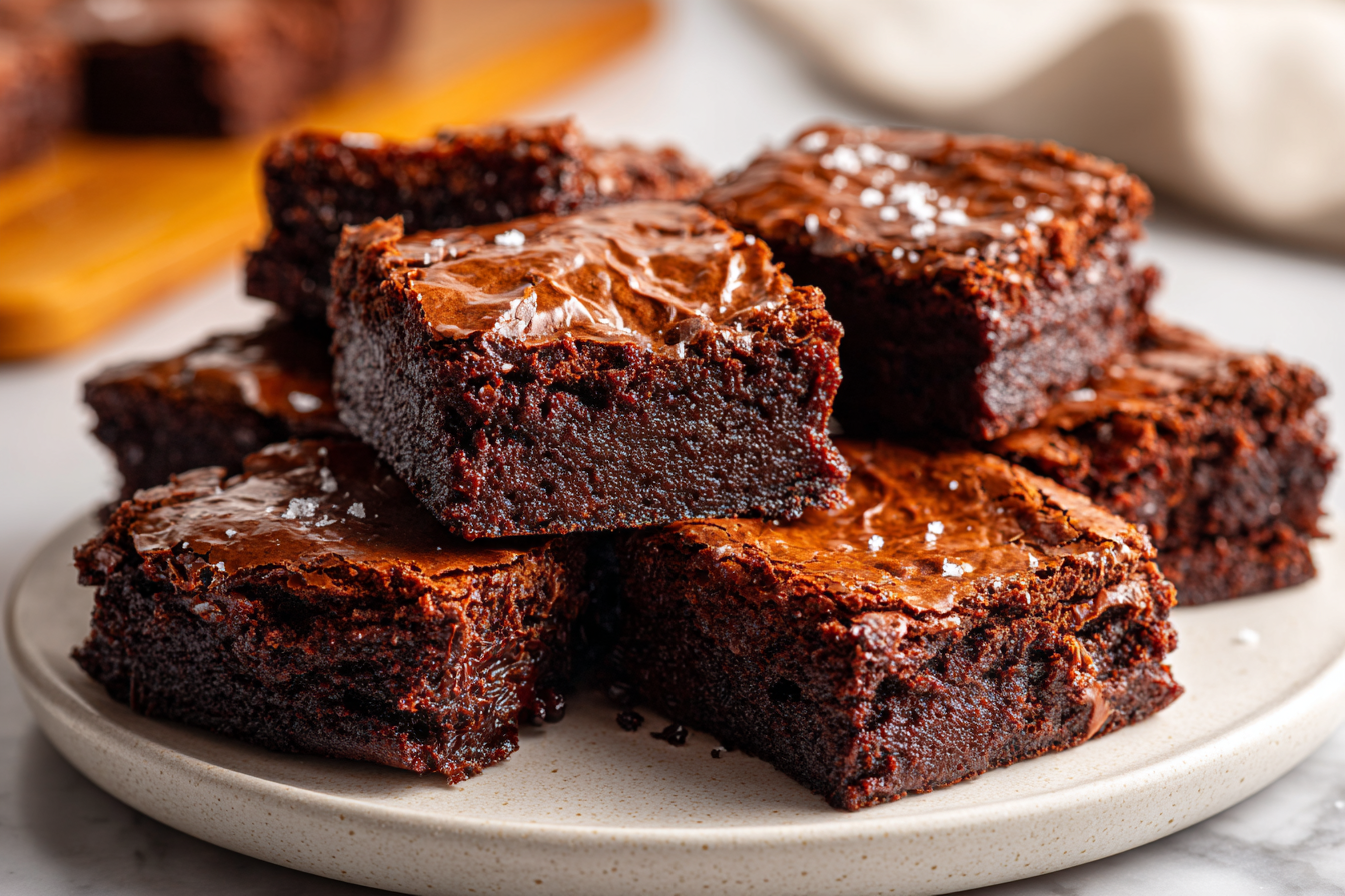Guilt-Free Chocolate Bliss: Luscious No Sugar Greek Yogurt Brownies