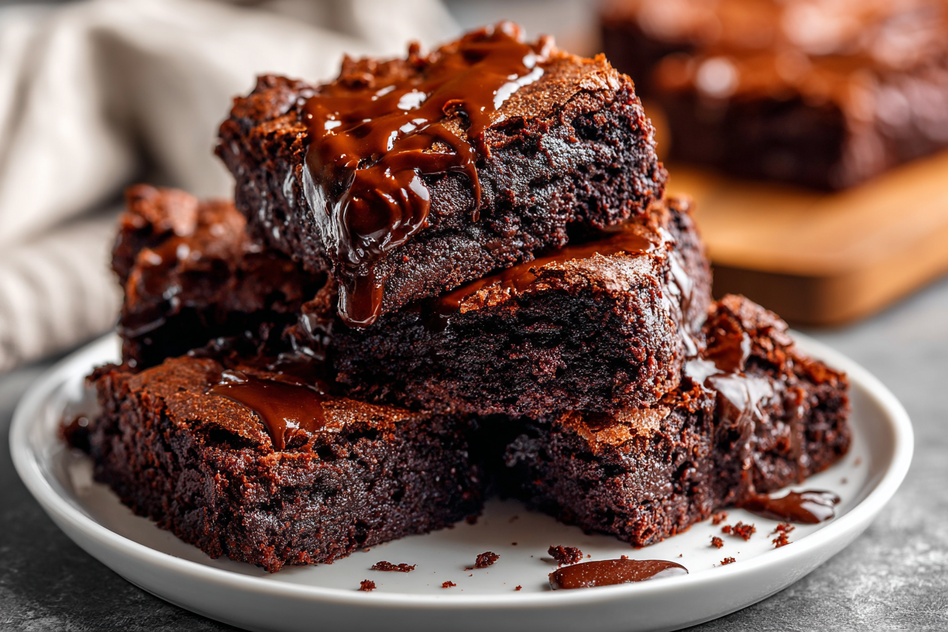 Guilt-Free Chocolate Bliss: Luscious No Sugar Greek Yogurt Brownies