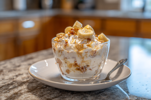 High-Protein Banana Pudding Greek Yogurt Parfaits