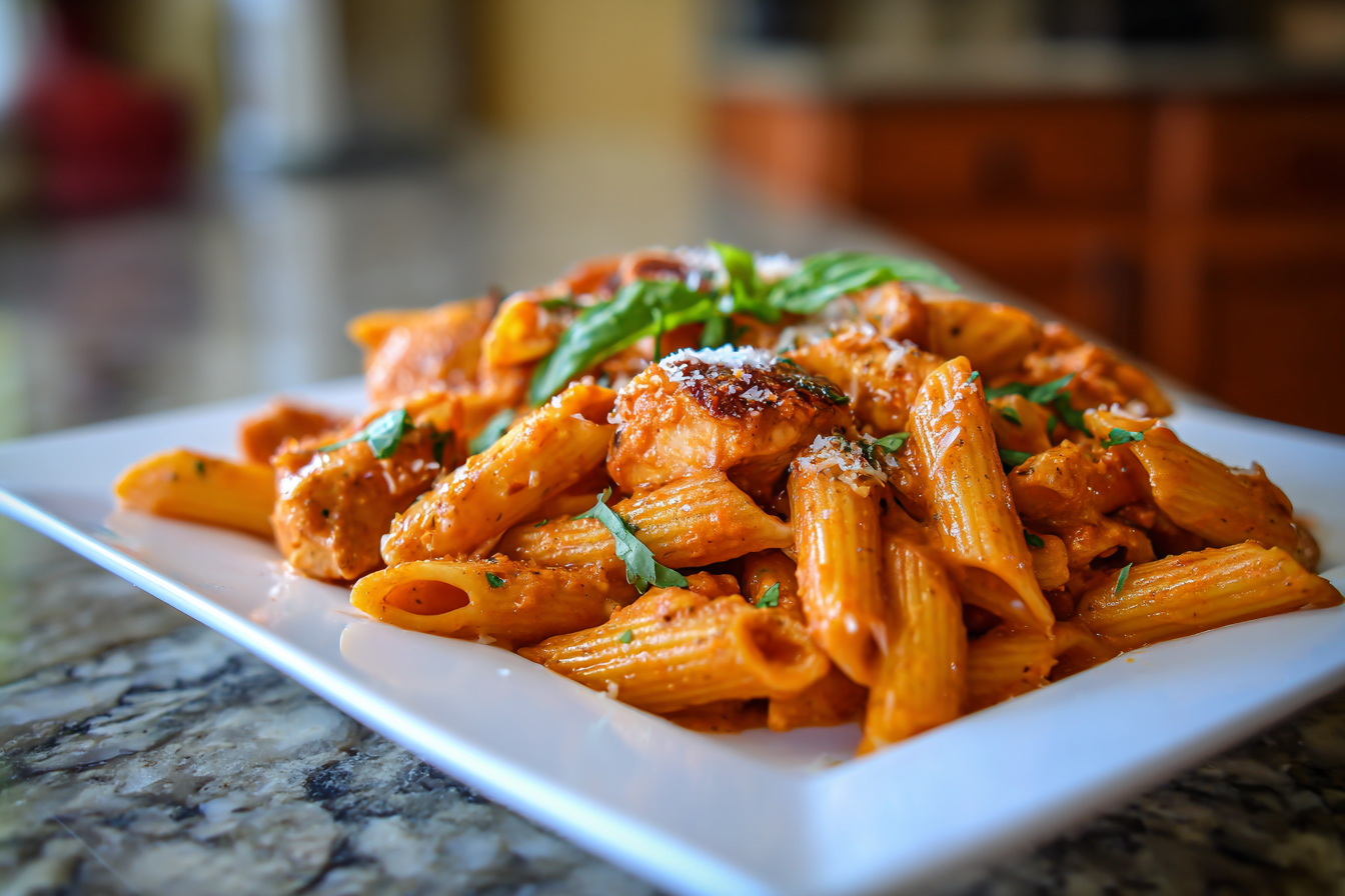 Healthy Chicken and Veggie Pasta: Quick & Easy Weeknight Dinner
