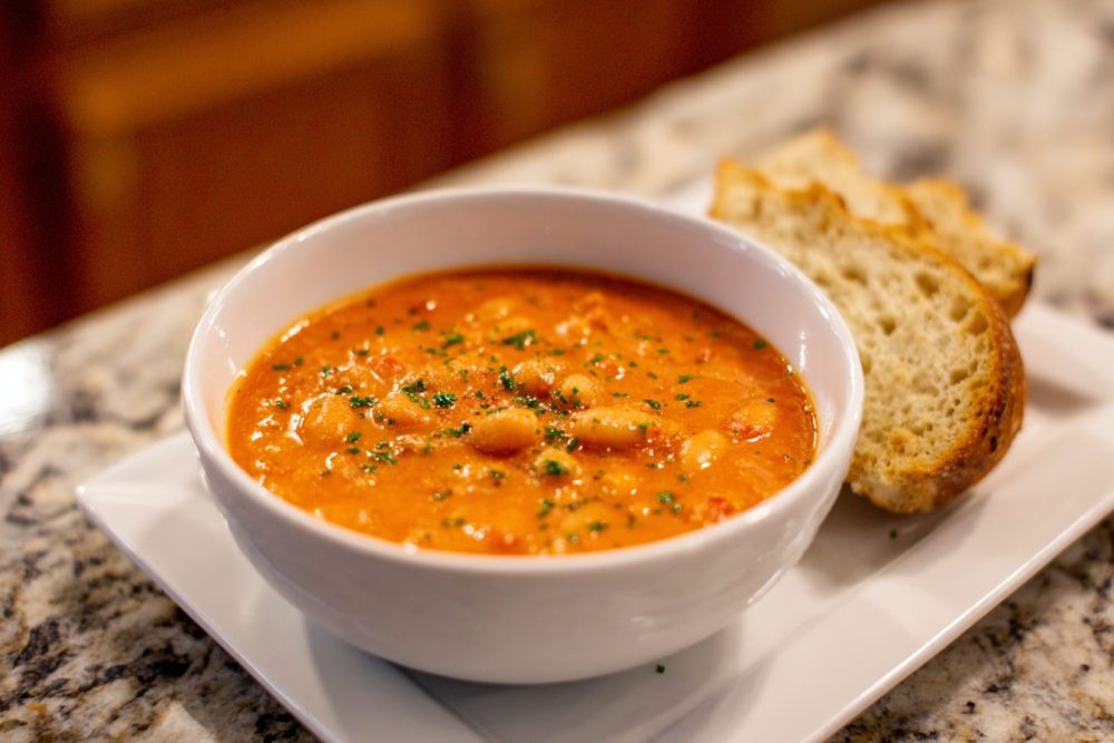 Hearty & Creamy Tomato White Bean Stew (Gluten-Free & Plant-Based)