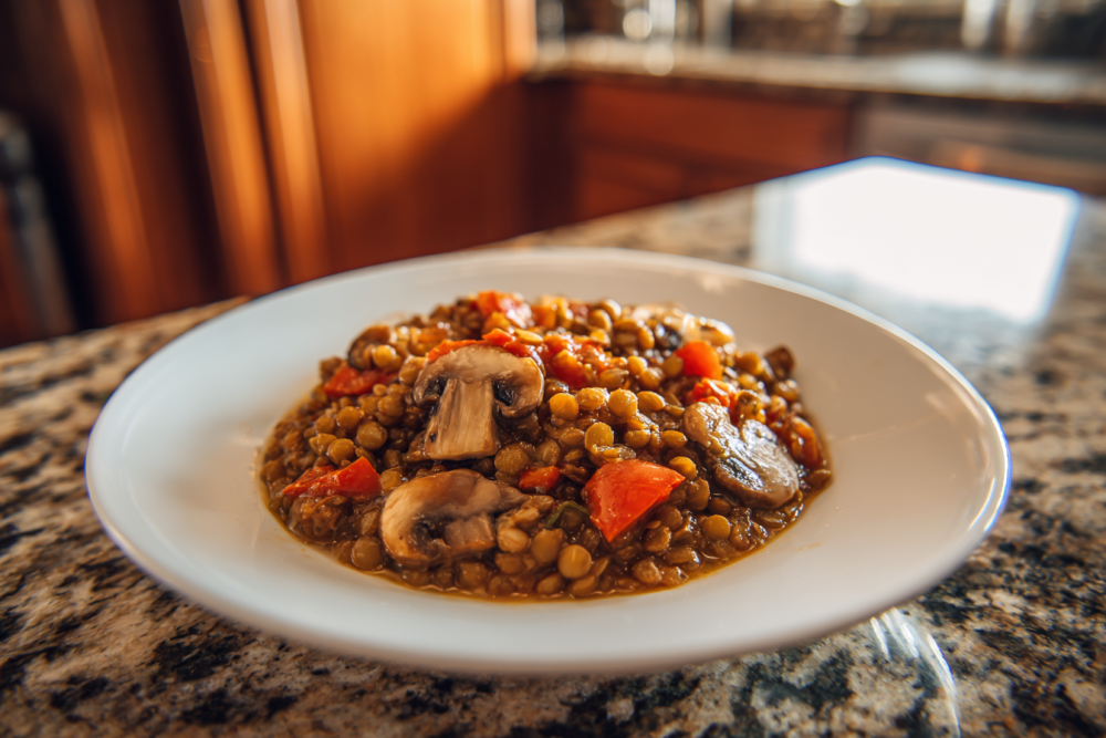 Hearty One-Pot Lentil & Mushroom Stew for Cozy Evenings