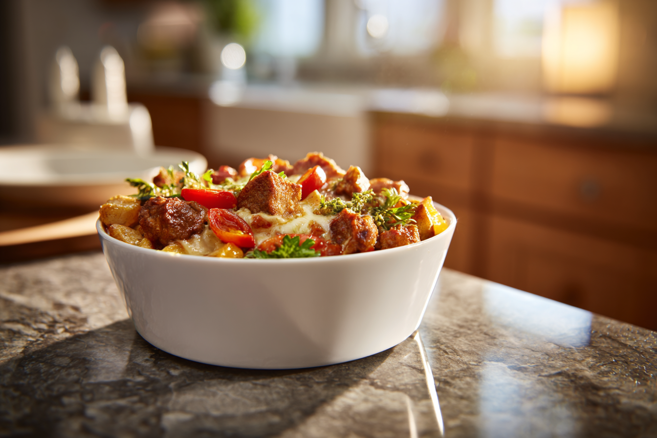 High Protein Beef & Veggie Bake: Your New Weeknight Hero