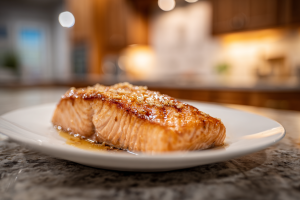 Grilled Honey Garlic Salmon