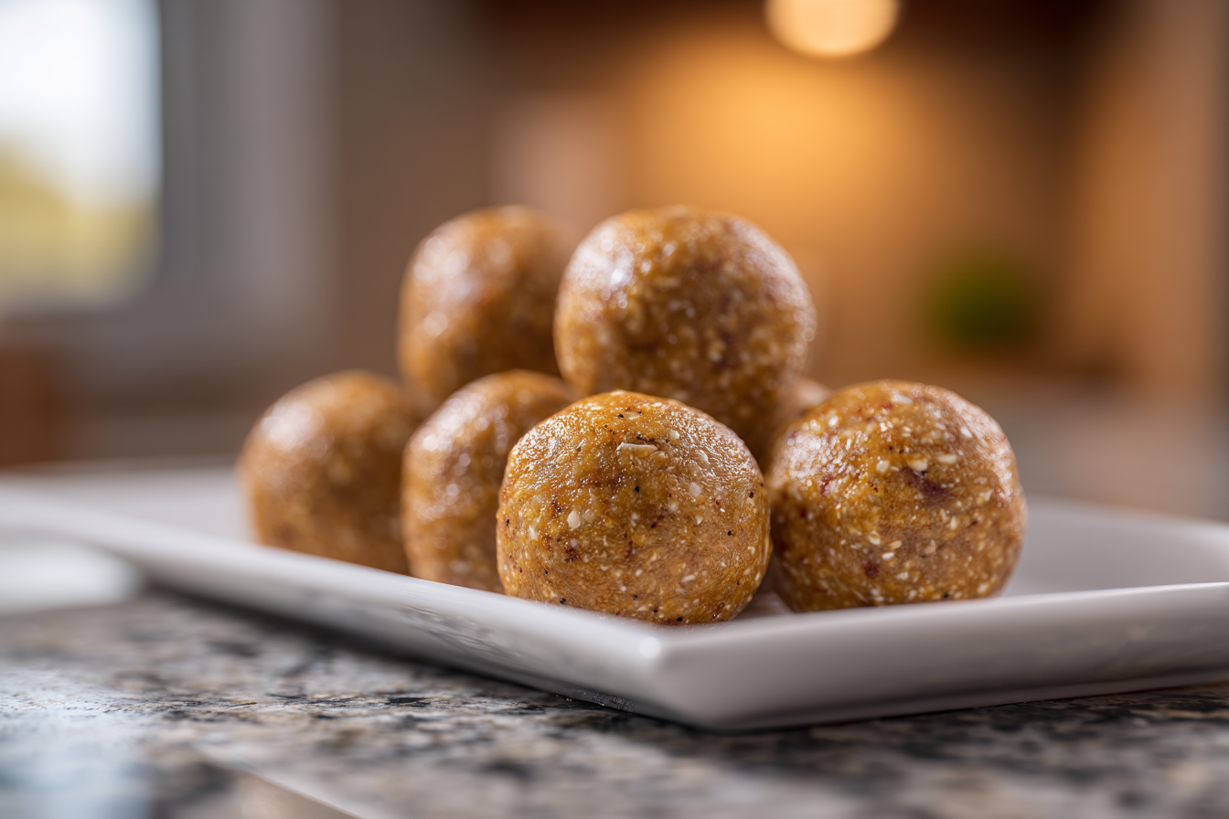 Irresistible 4-Ingredient No-Bake Peanut Butter Protein Balls: Your Ultimate Grab-and-Go Snack!