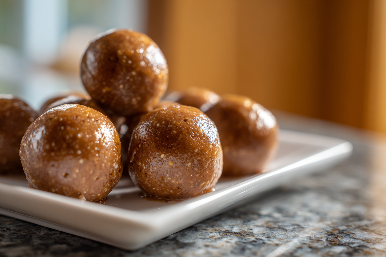 Irresistible 4-Ingredient No-Bake Peanut Butter Protein Balls: Your Ultimate Grab-and-Go Snack!