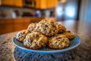 Healthy Oatmeal Protein Cookies