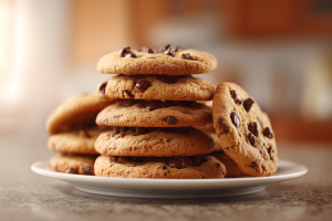 Irresistible Stacked Chocolate Chip Cookies