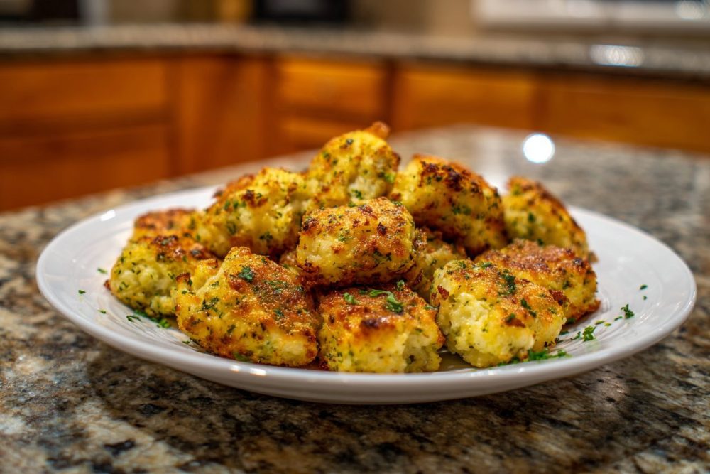 Keto Broccoli Cheddar Tots: Crispy Low Carb Bites