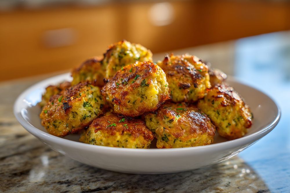 Keto Broccoli Cheddar Tots: Crispy Low Carb Bites