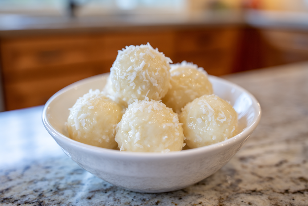 Keto Coconut Bliss Balls: 5-Ingredient No-Bake Delight