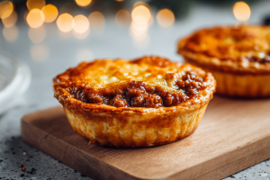 Savory Keto Meat Pies with Flaky Low-Carb Crust