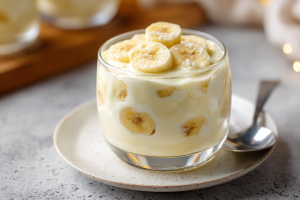 High-Protein Banana Pudding Greek Yogurt Parfaits
