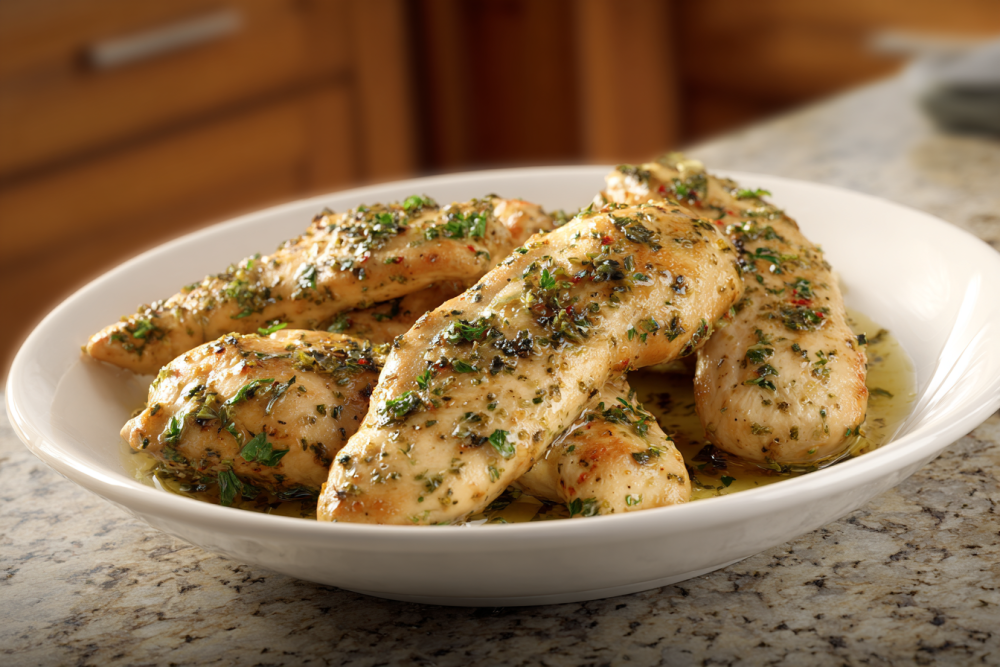 Lemon-Herb Mediterranean Chicken Tenders: A Weeknight Dream