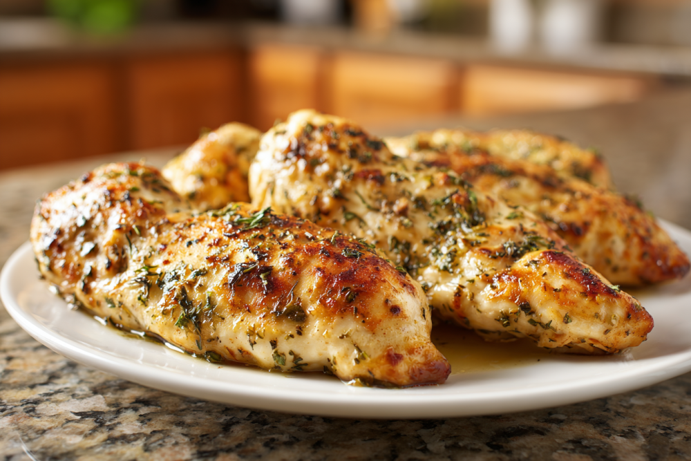 Lemon-Herb Mediterranean Chicken Tenders: A Weeknight Dream