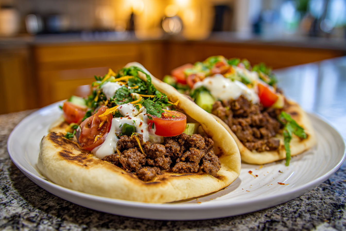 Mediterranean Beef Pita Power-Ups: Your 25-Minute Weeknight Win