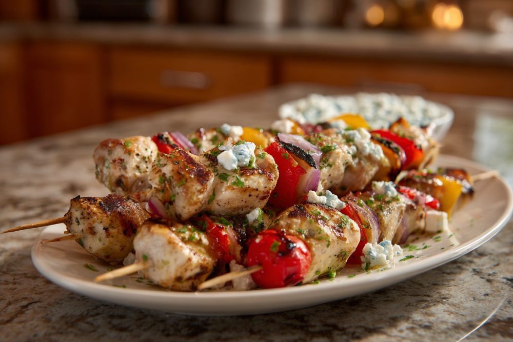 Mediterranean Feast: How to Build Your Own Greek Chicken Souvlaki Grazing Board