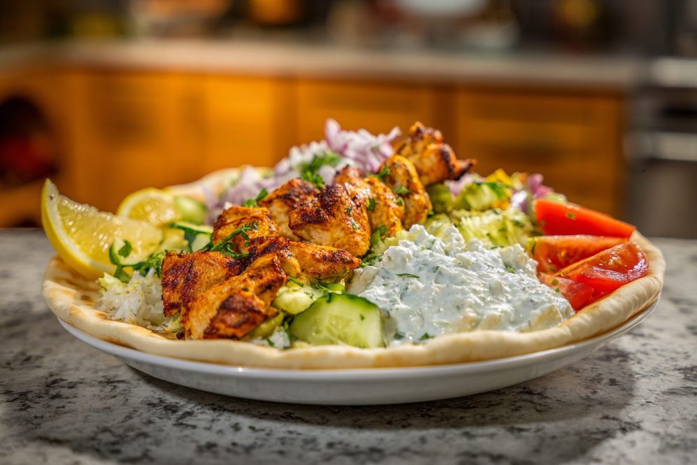 Mediterranean Feast: How to Build Your Own Greek Chicken Souvlaki Grazing Board