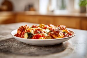 Mediterranean Lamb & Orzo Bake