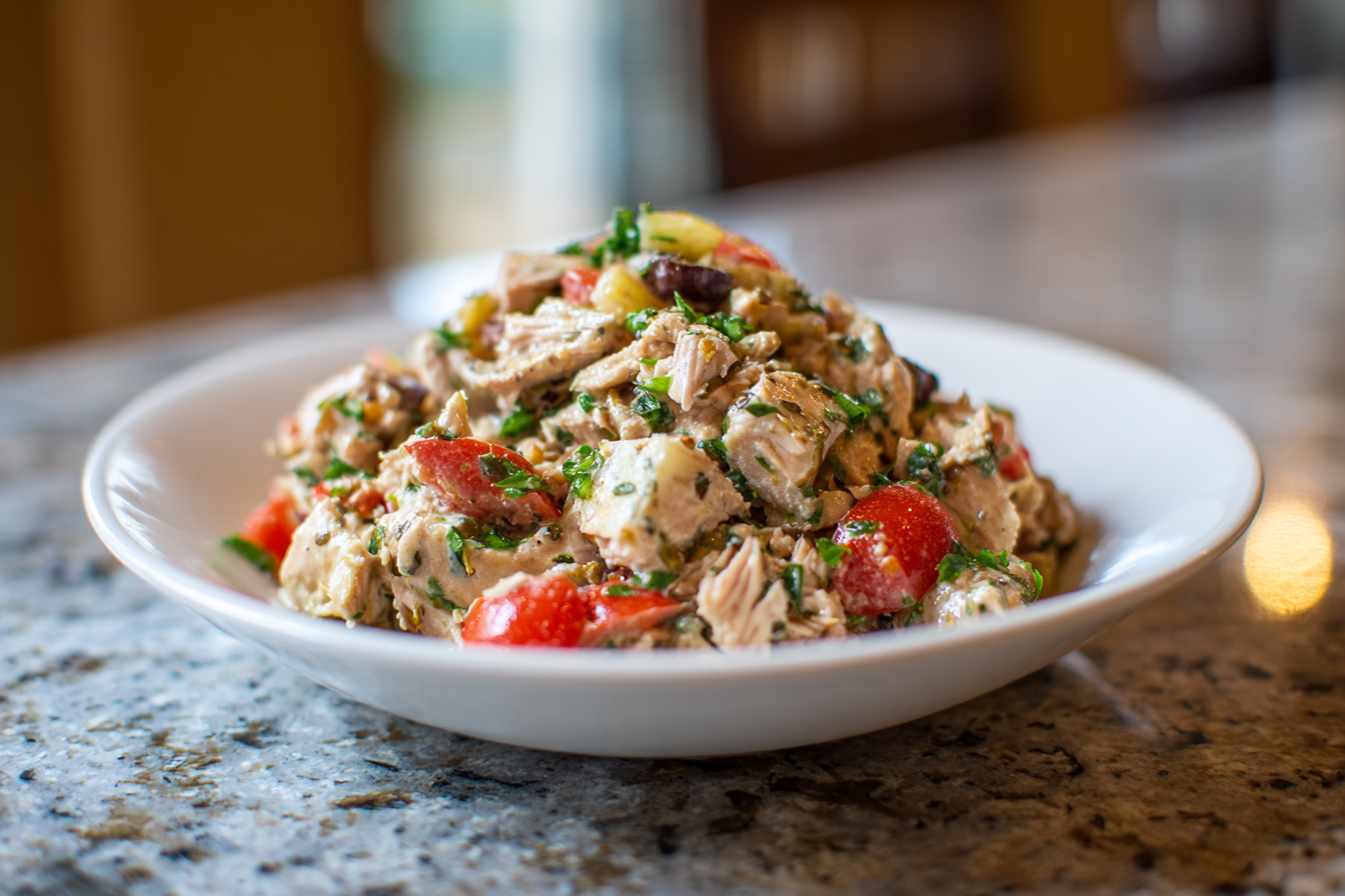 Mediterranean Tuna Salad: Your New Go-To for a Zesty, High-Protein Lunch