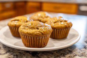 Healthy Greek Yogurt Banana Muffins