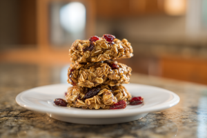 Stackable No-Bake Breakfast Cookies