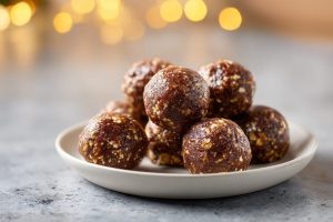 No-Bake Chocolate Peanut Butter Banana Bites