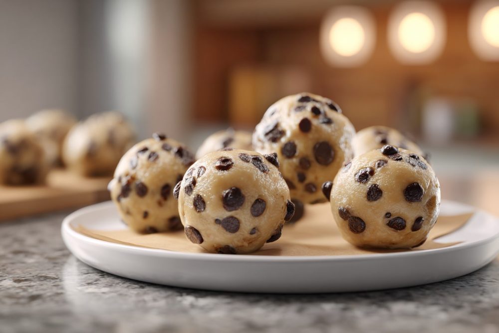 No-Bake Greek Yogurt Cookie Dough Bites: Your New Favorite Healthy Protein Snack