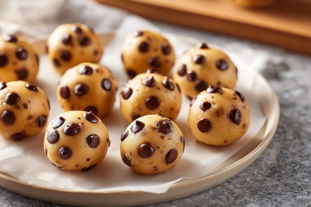 No-Bake Greek Yogurt Cookie Dough Bites: Your New Favorite Healthy Protein Snack