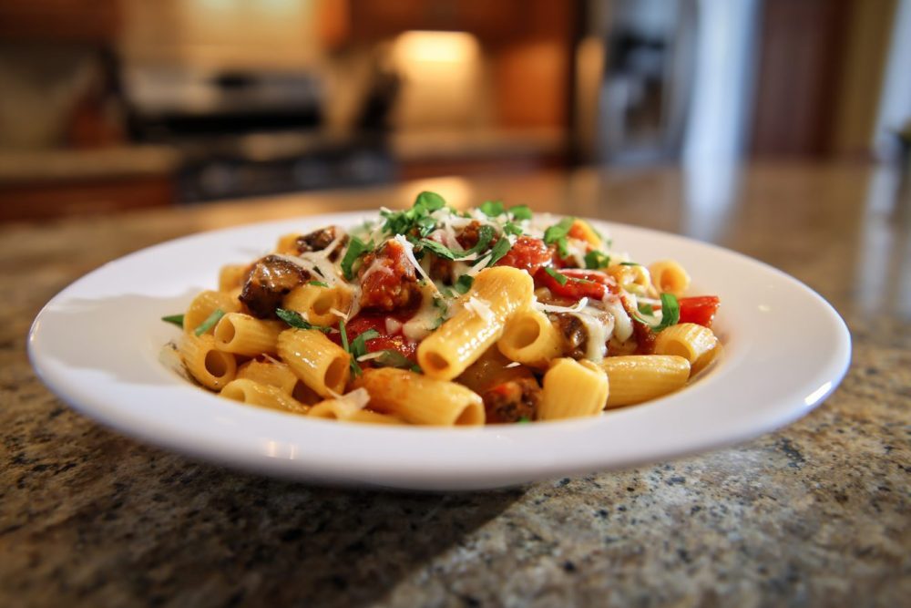 One-Pan Skillet Pasta: Easy Beef & Cheese Weeknight Wonder for Two