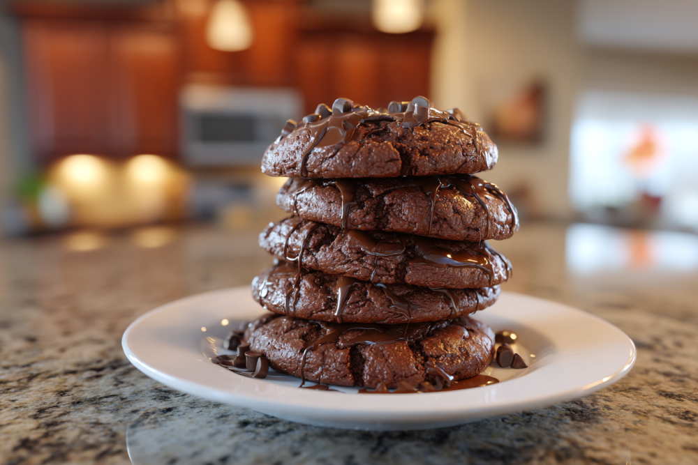 Our Favorite Fudgy Stacked Chocolate Cookies: A Little Bite of Heaven