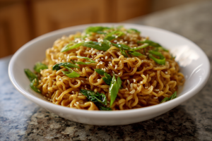 Quick & Saucy Vegan Ramen Noodles