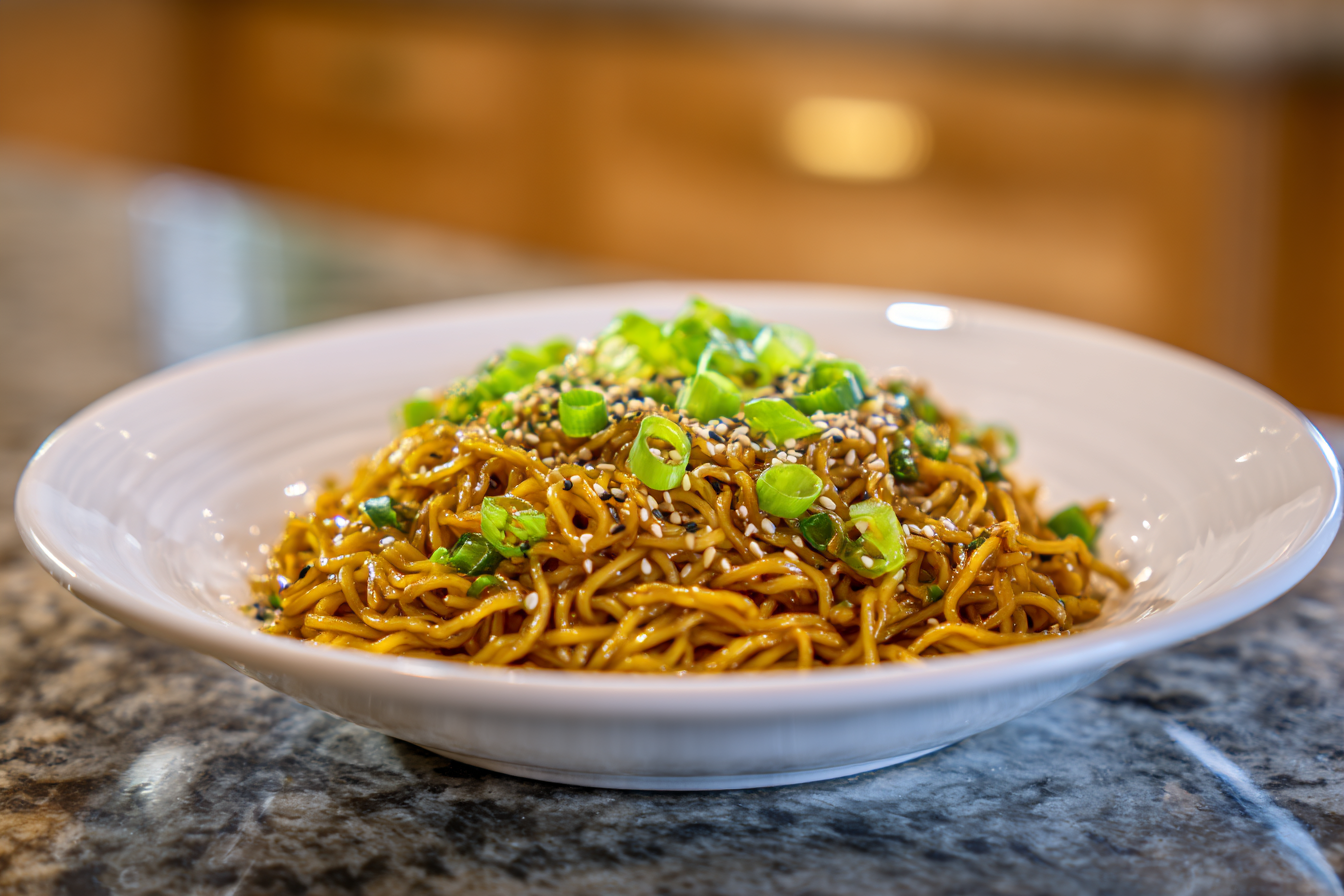 Our Favorite Quick & Saucy Vegan Ramen Noodles (No Packet Needed!)