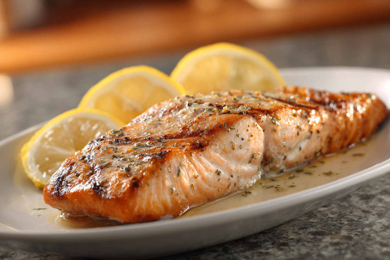 Perfectly Seared Salmon: Your Go-To Lemon-Kissed Grilled Fillet