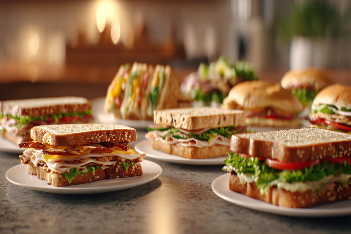 Power-Packed Lunch Ideas: From Savory Sandwiches to Zesty Salads