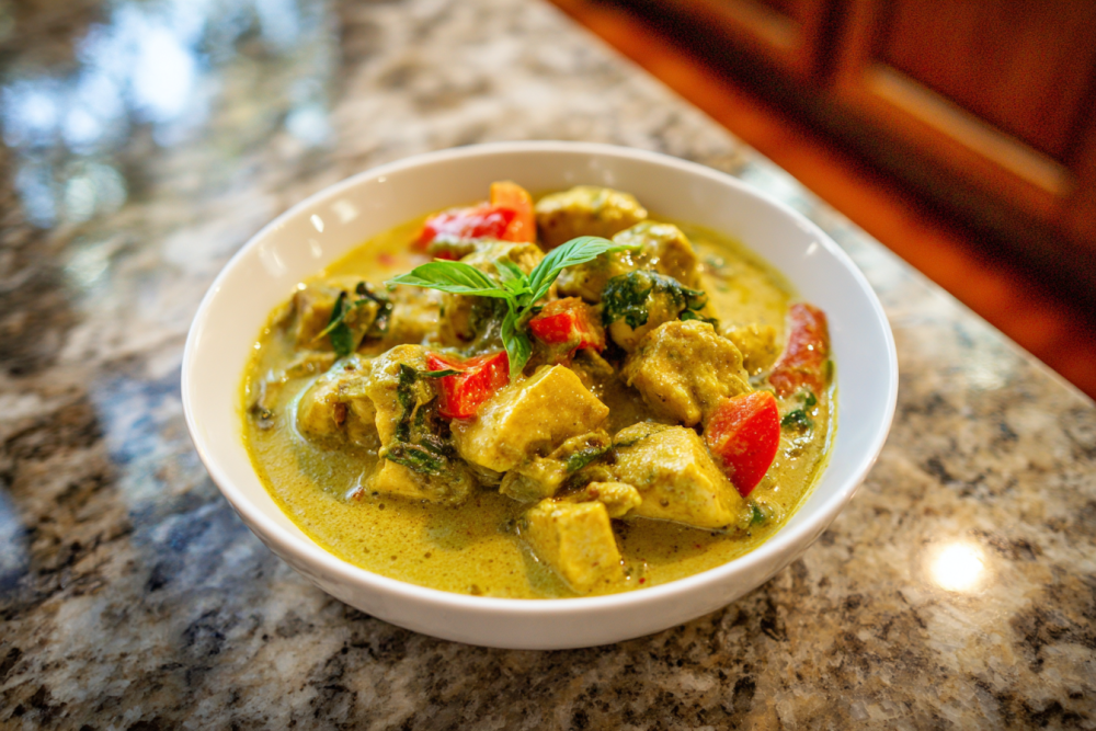 Quick and Creamy: Your Go-To 30-Minute Vegetarian Thai Green Curry