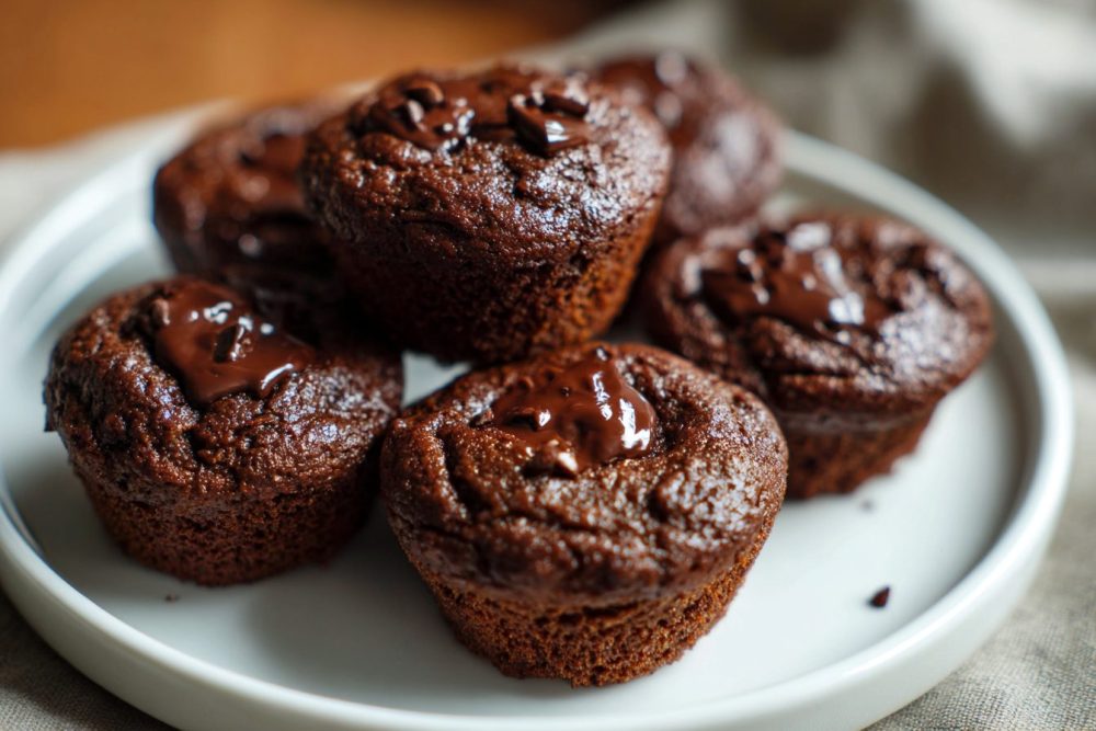Quick-Bake Greek Yogurt Chocolate Muffins: Your High-Protein Morning Fix