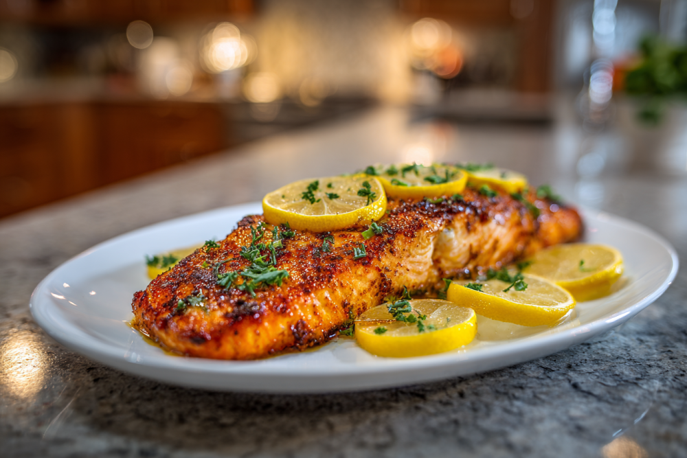 Quick Grilled Salmon with Lemon & Herbs: Easy Spring Dinner