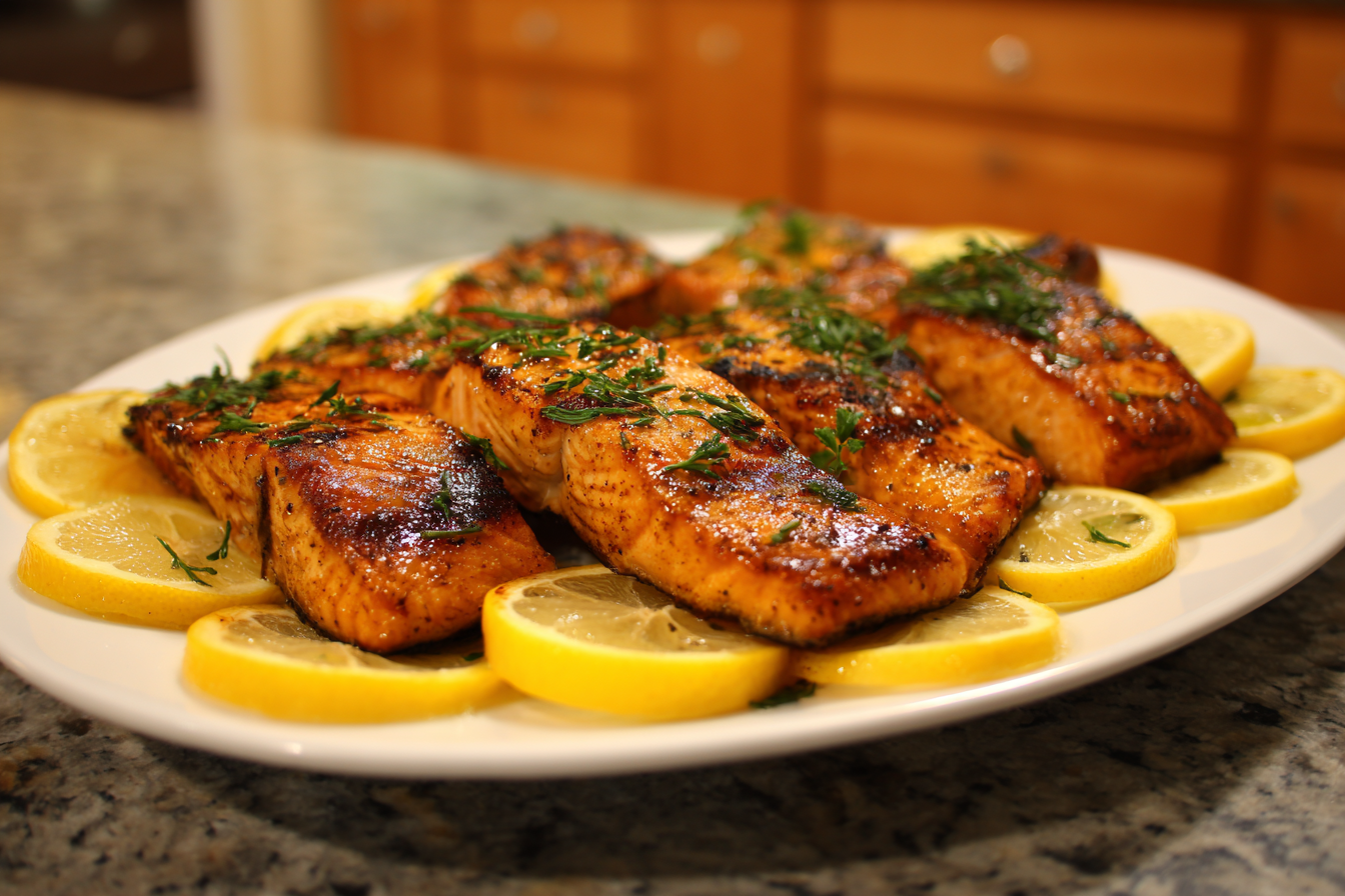 Quick Grilled Salmon with Lemon & Herbs: Easy Spring Dinner