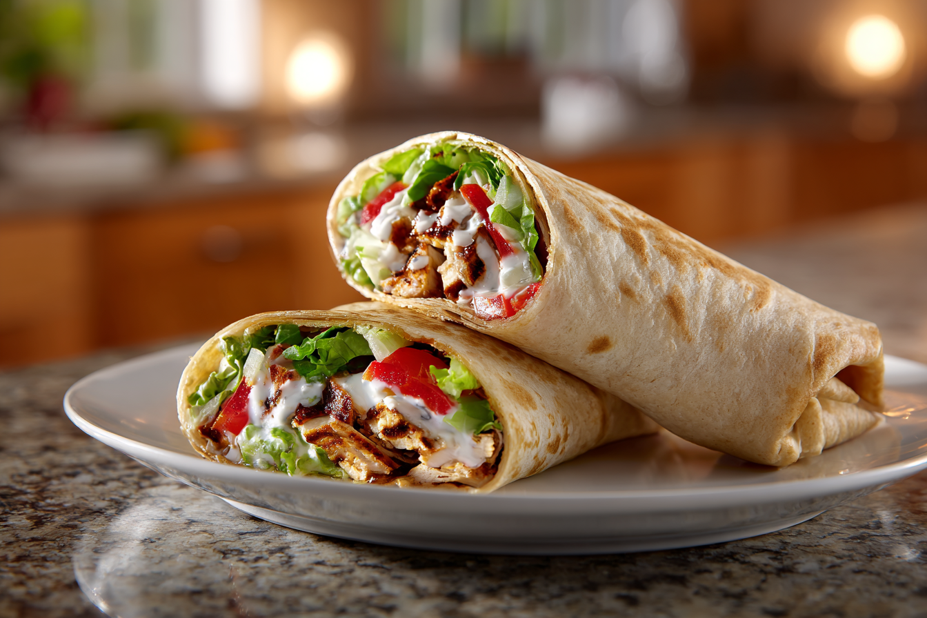 Quick & Healthy High-Protein Wraps: Easy Lunch Ideas