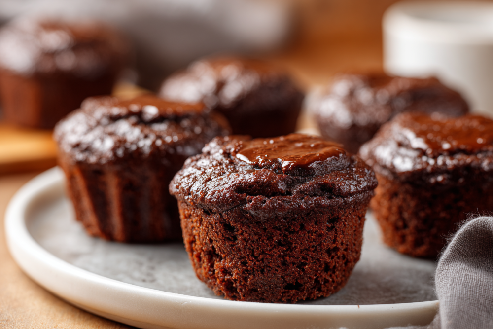 Rich Keto Chocolate Cupcakes: Grain-Free Almond Bliss