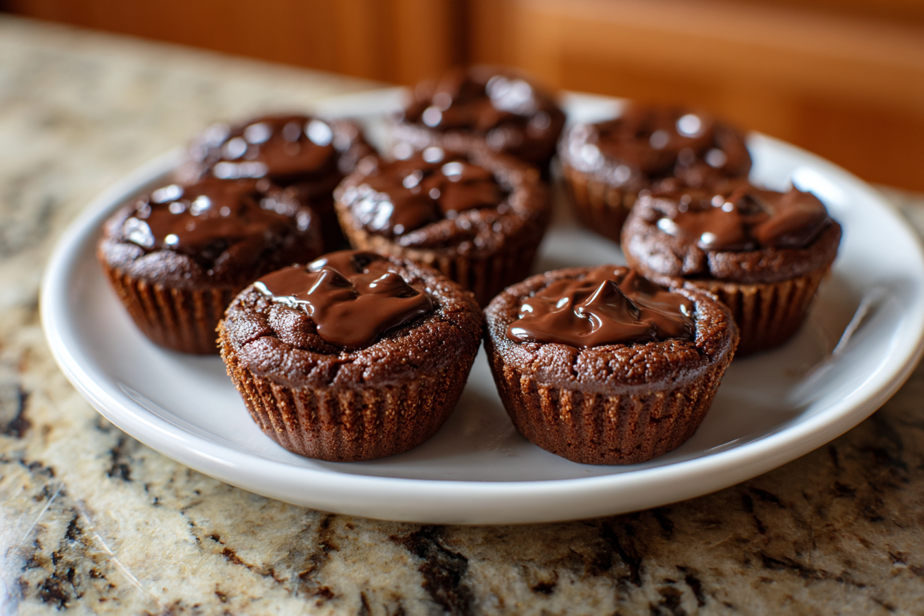 Rich Keto Chocolate Cupcakes: Grain-Free Almond Bliss