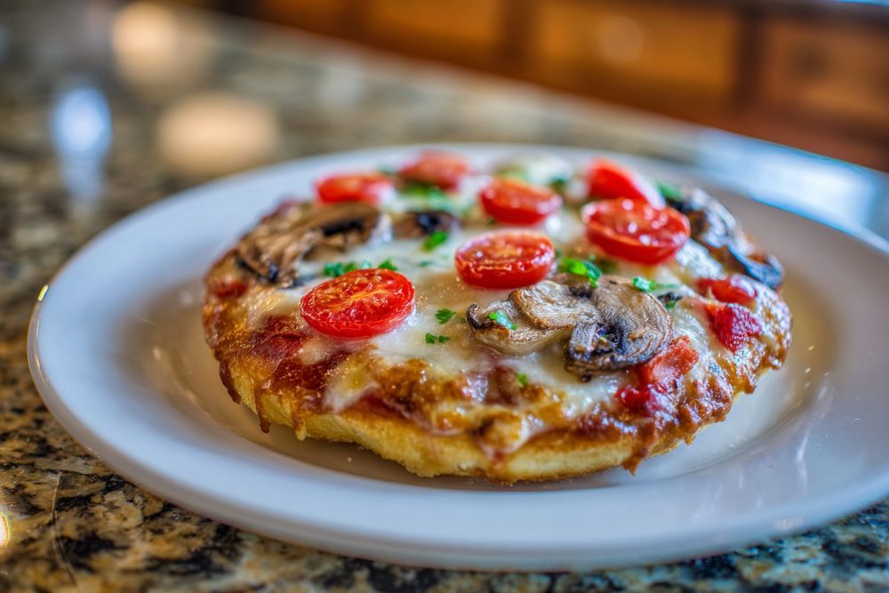 Rise and Shine with an English Muffin Breakfast Pizza