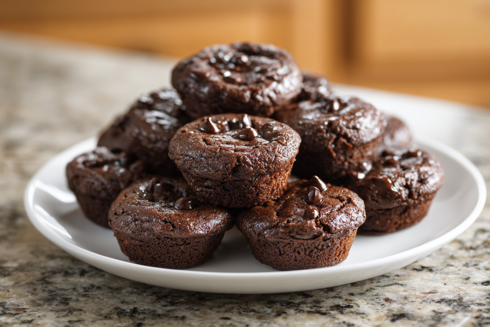 Seriously Fudgy Protein Brownie Bites: Your New Favorite High-Protein Snacky Treat