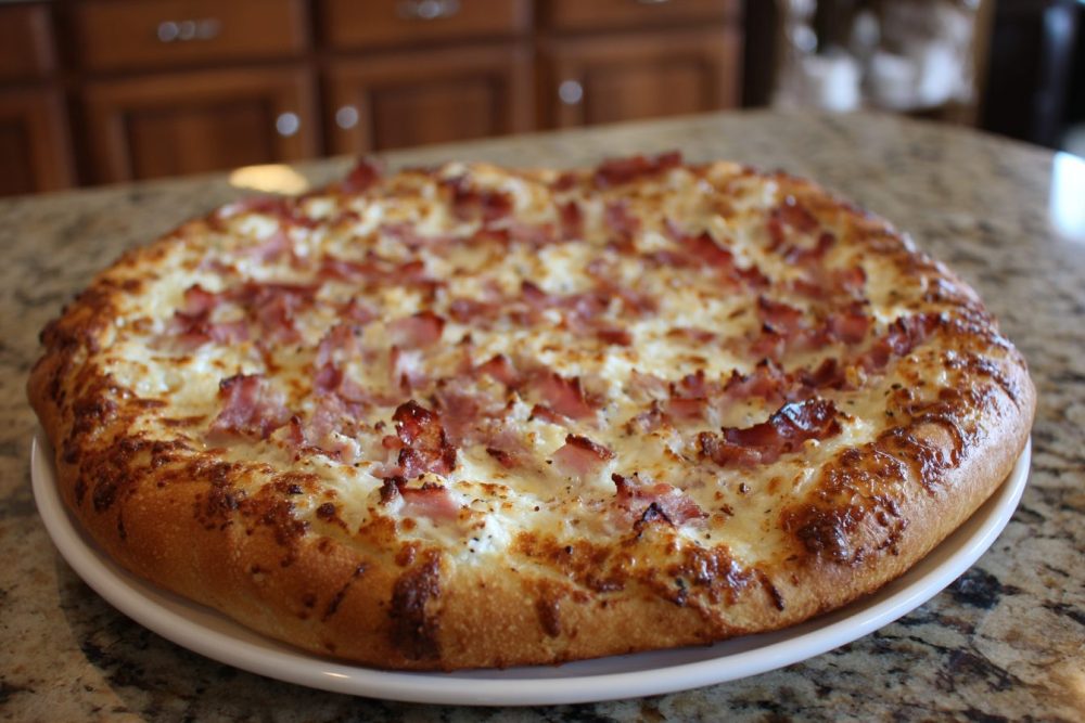 Sheet Pan Cottage Cheese Pizza: Your New Favorite High-Protein Ham & Cheese Pie