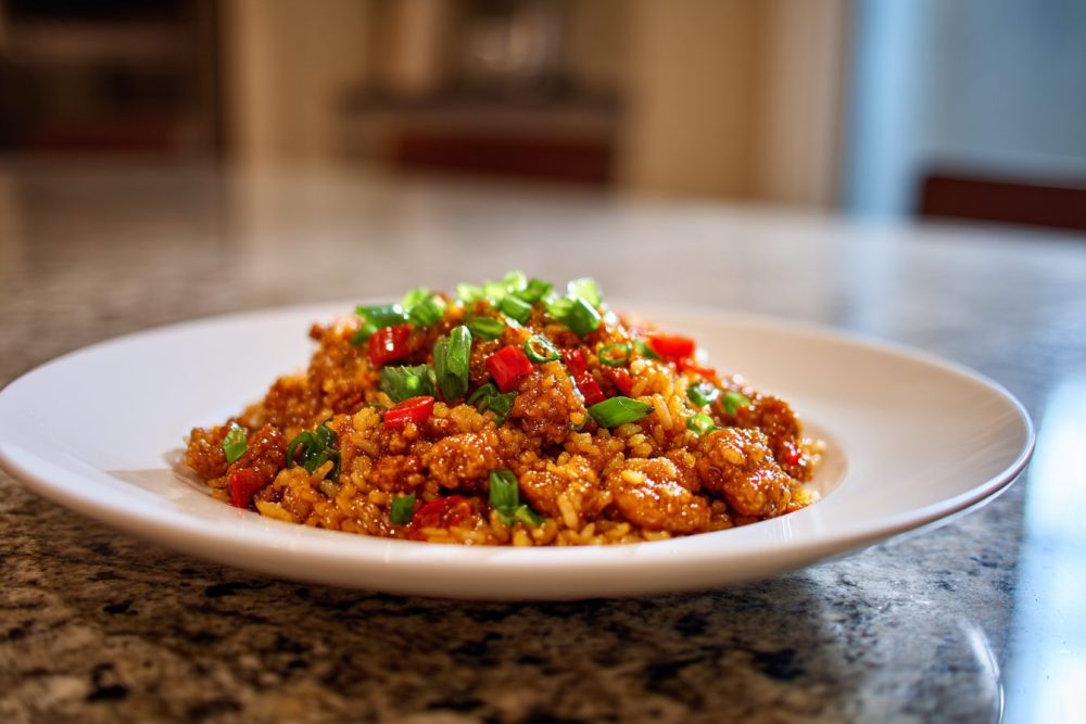 Sizzling Crispy Chilli Beef Rice: Your 15-Minute Weeknight Wonder